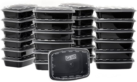 Glad 38-oz Rectangular Food Container (Pack of 25)
