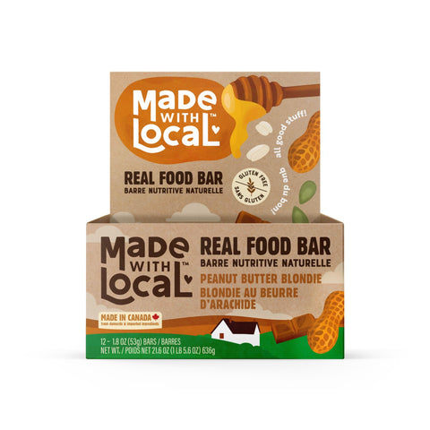 Real Food Bar | Peanut Butter Blondie (12 x 53g)