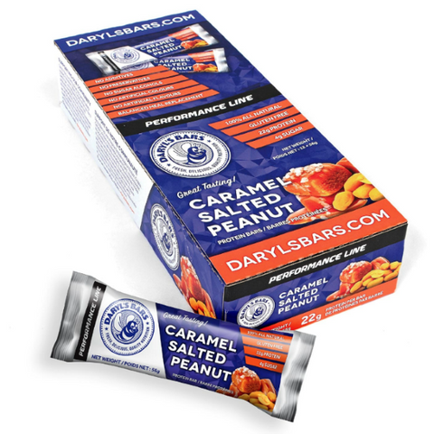 Daryl's Bars | Caramel Salted Peanut (12x22g)