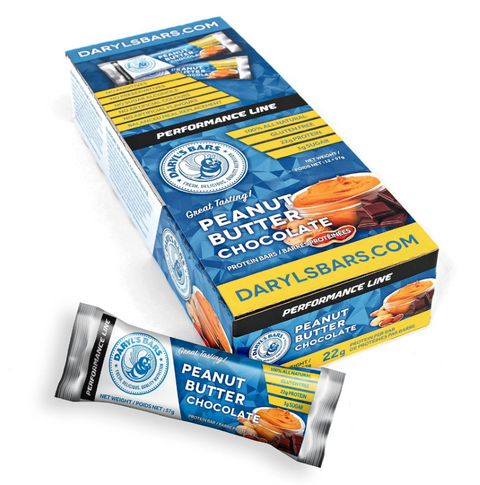 Daryl's Bars | Peanut Butter Chocolate (12x22g)
