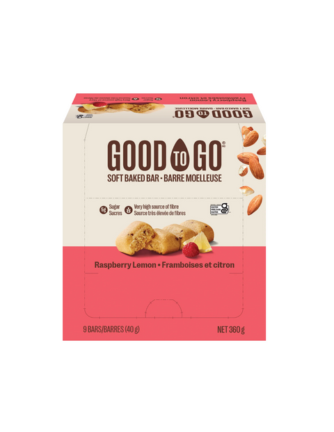 Good to Go | Raspberry Lemon Keto Bars (9 x 40g)