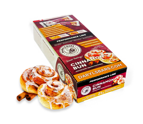 Daryl's Bars | Cinnamon Bun (12x22g)