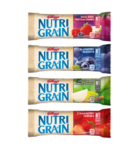 Nutri Grain Kellogg's Bars | Assorted Pack (16x37gr)