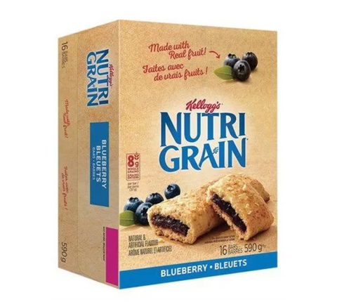 Nutri Grain Kellogg's Bars | Blueberry (16x37gr)