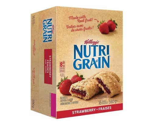 Nutri Grain Kellogg's Bars | Strawberry (16x37gr)
