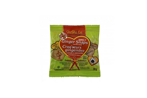 ShaSha | Organic Ginger Snaps (24 x 30g)
