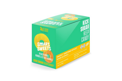 Smart Sweets |  Peach Rings (12 x 50g)