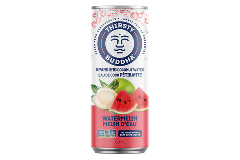 Thirsty Buddha | Sparkling Coconut Water with Watermelon (12 x 330ml)