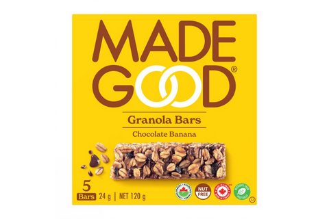 MadeGood | Chocolate Banana Granola Bar (5 x 24g)