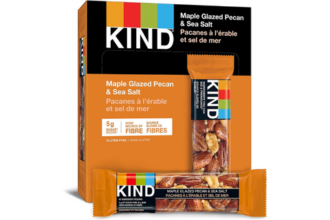 Kind | Maple Glazed Pecan & Sea Salt (12 x 40g)