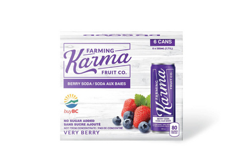 Farming Karma | Berry Soda (6 pack)