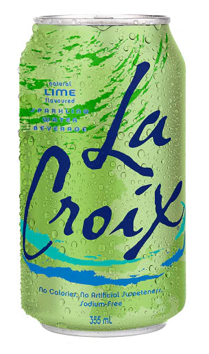 LaCroix Sparkling Water | Lime (8x330ml)