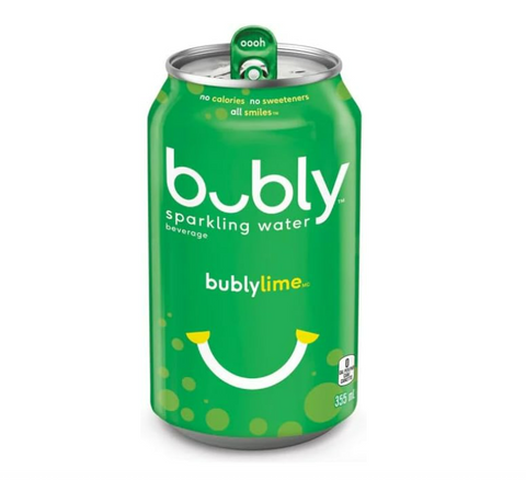 Bubly Water - Lime (12x355ml)
