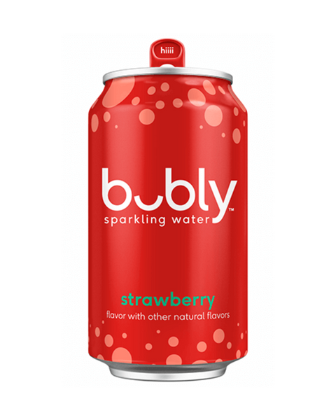 Bubly Water - Strawberry (12x355ml)