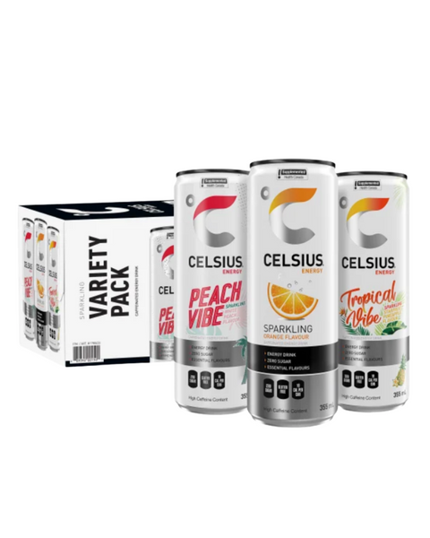 Celsius Energy Drink - Variety Pack (18x355ml)