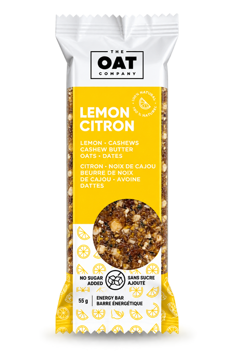 The Oat Company | Lemon Energy Bar (12 x 55g)