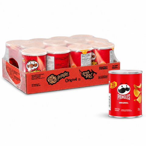 Pringles Potato Chips | Original Mini (12 x 37g)