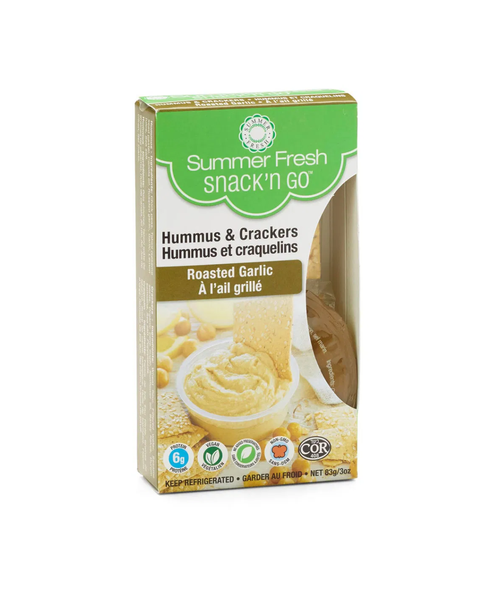 Snack’n Go Hummus & Crakers | Roasted Garlic 83 g