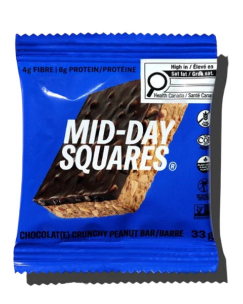 Mid-Day Squares Crunchy Peanut (12 x 32g)