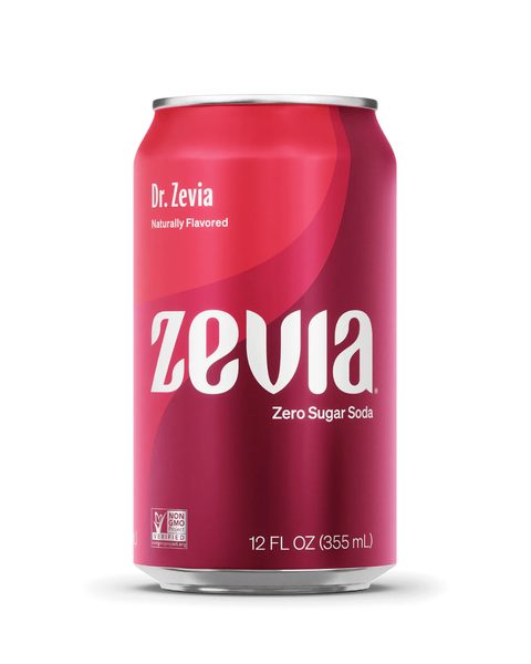 Zevia Soda | Dr. Zevia (6 x 355 ml)