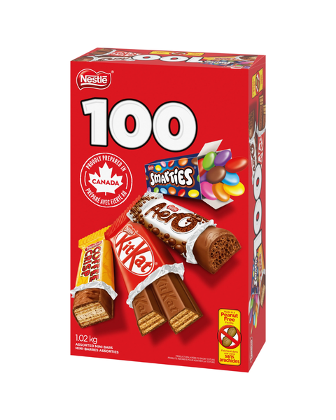 Nestle | Assorted Mini Chocolate Bars (100 Pack)