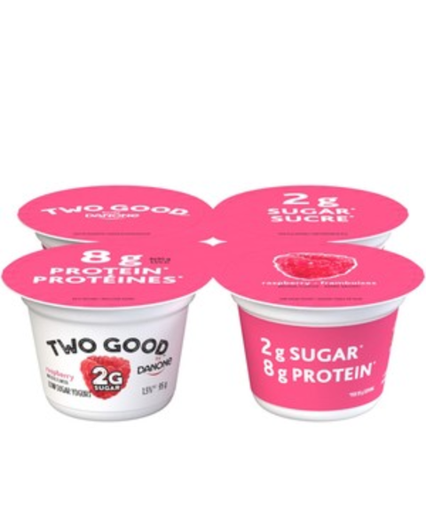 Two Good | Yogurt Raspberry - (4 x 95g)