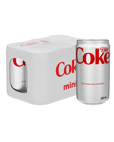 Diet Coke Mini (6x 222ml)