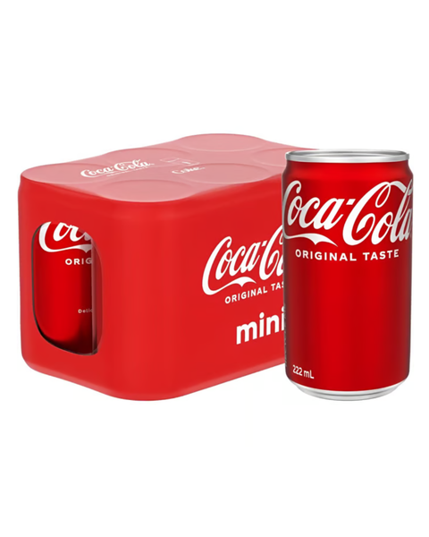 Coke Classic Mini (6x 222ml)