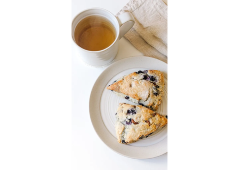 Wild Blueberry and Earl Grey Scone