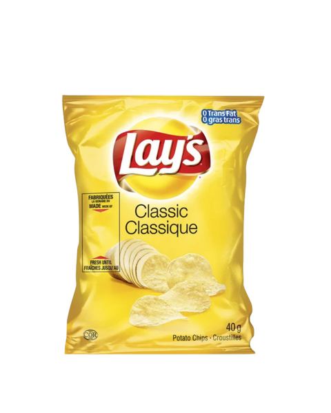 Lay's Classic Potato Chips (40 × 40g)