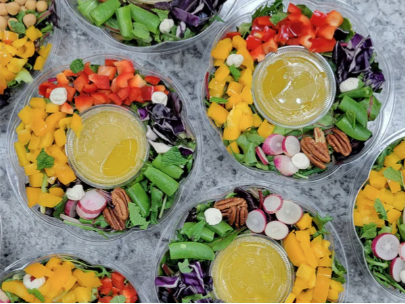 Freedom Jar | Rainbow Garden Salad Bowl