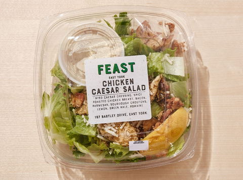 Feast | Chicken Caeser Salad Bowl