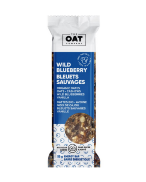 The Oat Company | Wild Blueberry Energy Bar (12 x 55g)