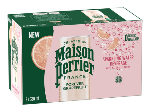 Perrier Slims | Grapefruit (8x330ml)