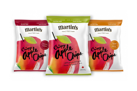 Martins Apple Chips | Triple Flavour Variety Pack (15 x 22g)