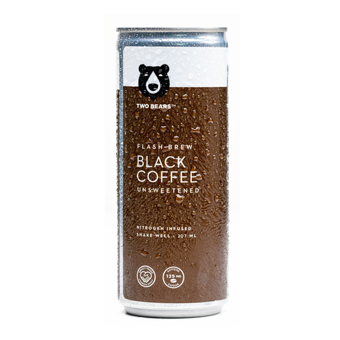 Two Bears | Flash Cold Brew Black Coffee (6x207ml)